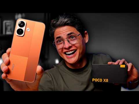 POCO X8: Is this entry-level phone worth it? Unboxing and Impressions