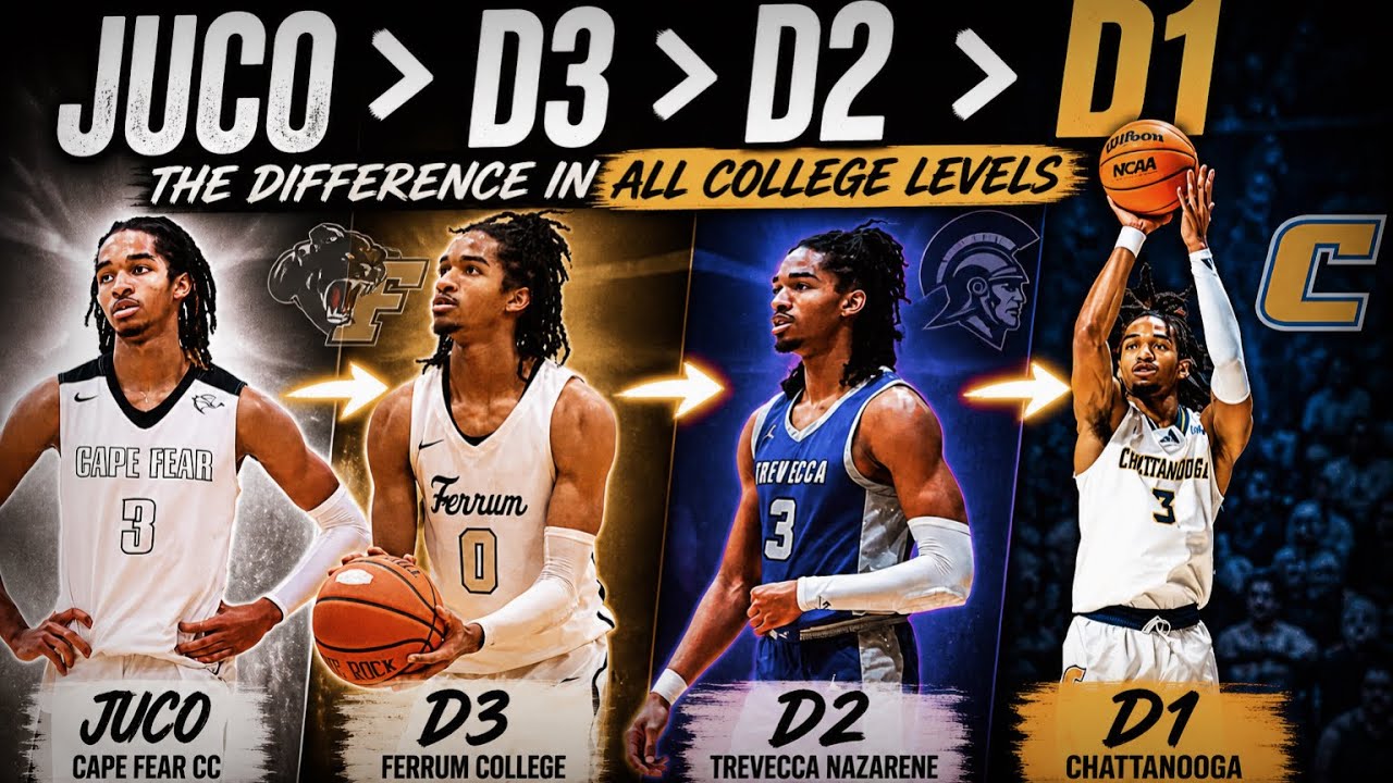 I Played EVERY Level of College Basketball… Here’s The Truth - YouTube