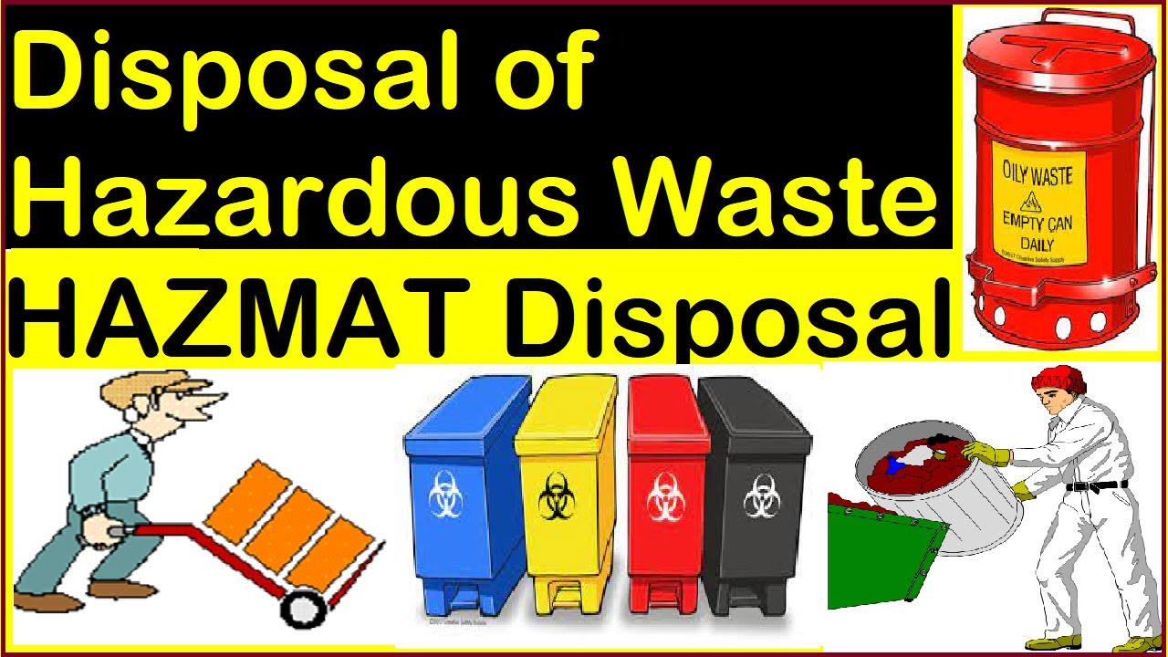 Chemical Safety Disposal Of Chemical Waste Hazmat Disposal