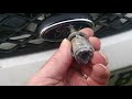 Focus Mk1 bonnet lock - how to open the bonnet when the key doesn't work