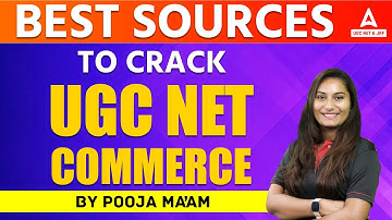 Best sources to crack UGC NET Commerce 2023 June I By Pooja Mam