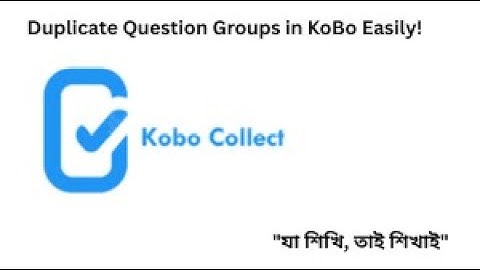 How to duplicates the group of questions from one to other forms in KoBo #DuplicateGroup  #KoboForms
