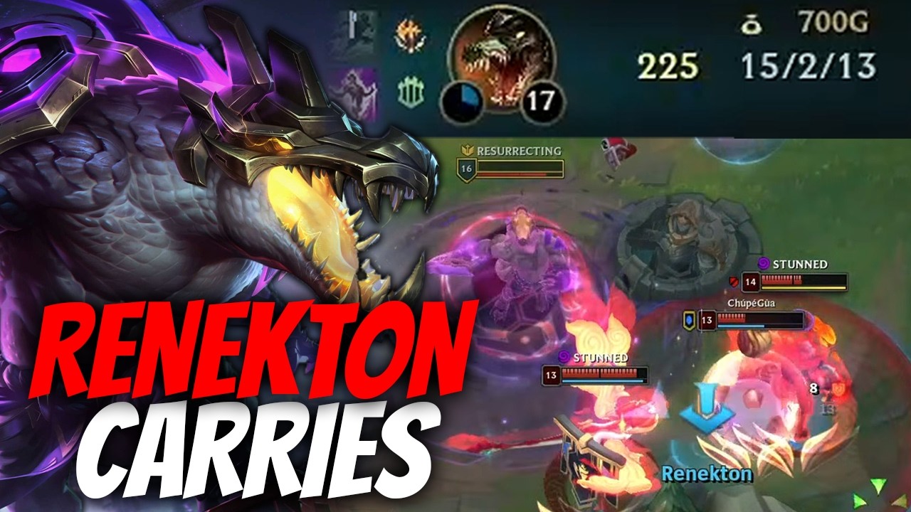 HOW THE RANK 1 RENEKTON CARRIES IN CHALLENGER