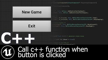 How to create widget via c++ | Game development | Unreal Engine 4 tutorial