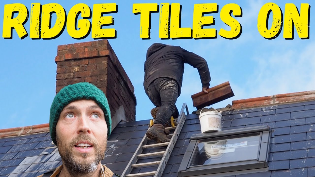 Irish Cottage Renovation (Ridge tiles ON!) YouTube