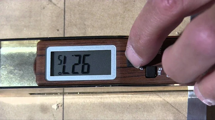 General Tools and Instruments Pro Digital Sliding T-Bevel - AWFS 2015