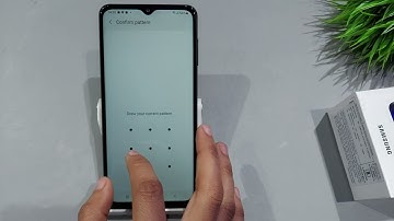 Samsung galaxy a03 core,a03s screen lock change | Samsung a03s me pattern lock kaise change karen