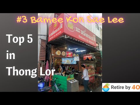 thai restaurant thonglor  New 2022  Top 5 Thai food in Thong Lor - #3 Bamee Kon Sae Lee