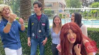 Hermanas Cuquis Con Diego Acosta, Stefy Ebergenyi, Fernanda Rivas