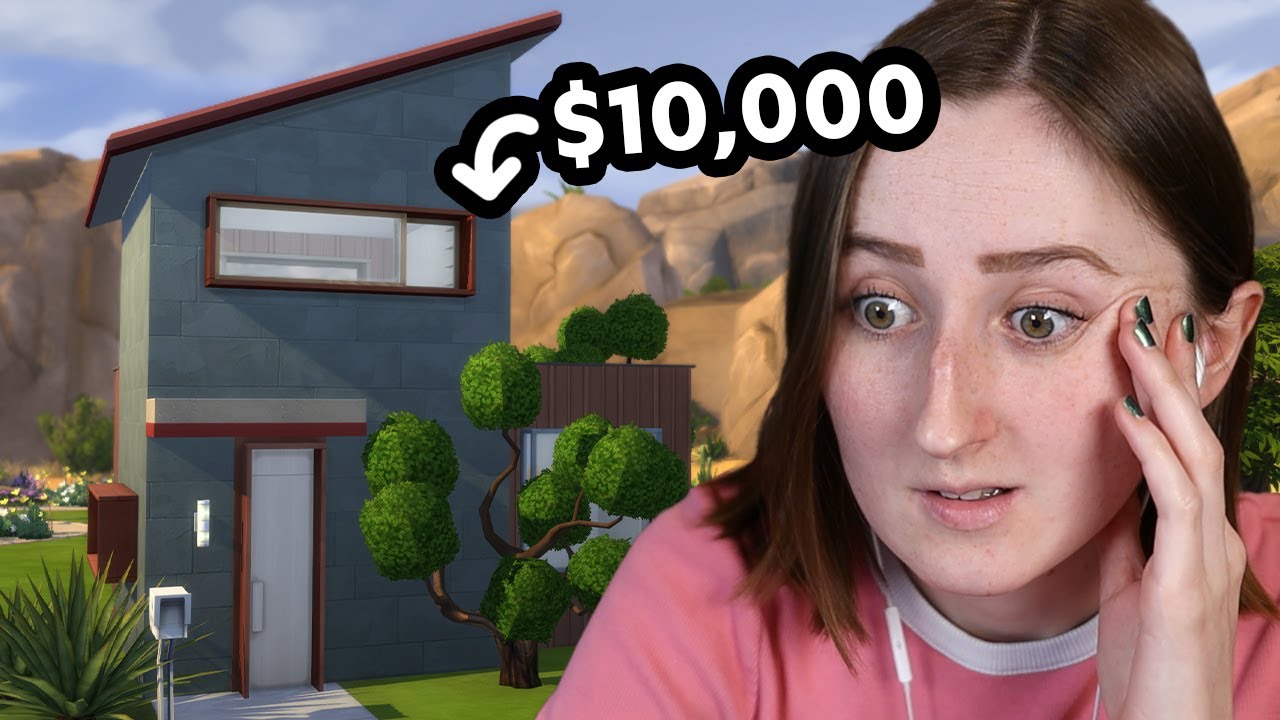 i built an entire sims house for under $10,000 - YouTube