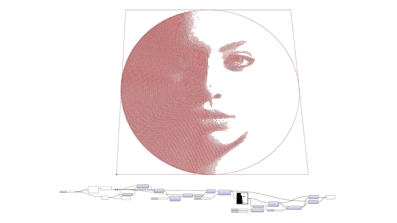 Radial Pattern Image Sampler Full Tutorial Rhino and Grasshopper ...