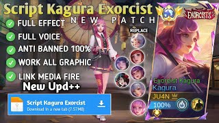 Script Kagura Exorcist  Exorcist Kagura No Password   Effect Voice  New Patch