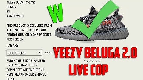 Live Cop Yeezy Boost 350 V2 Beluga 2.0 ( 2 Pairs Manually! )