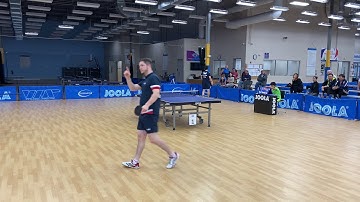 Mishel Levinski vs Jishan Liang 2019 JOOLA Southeastern Open Semifinals (full match highlights)