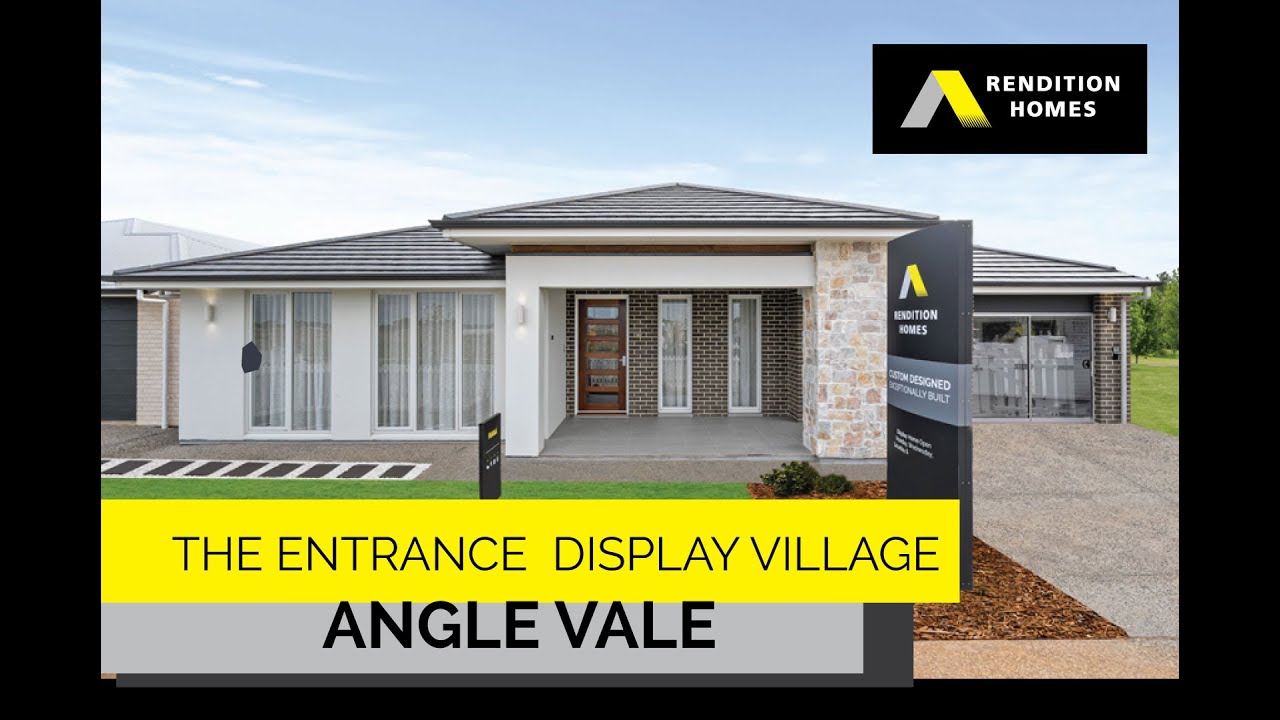 Rendition Homes The Entrance, Angle Vale Display Village, Riana YouTube
