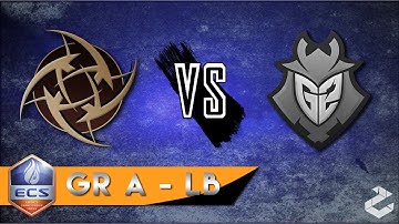 [HIGHLIGHT] NIP vs G2 - GROUPE A 1/2 FINALE LB - ECS CS:GO