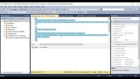 Index creation from Expensive query in SQL || Tracing and tuning SQL Queries Indexes . #New