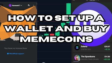 HOW TO EASILY SET UP A PHANTOM/METAMASK WALLET AND BUY SOME MEMECOINS (BEGINNER FRIENDLY TUTORIAL)