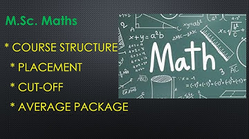 M.Sc. Maths in BITS Pilani