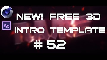 New!Free 3D Intro Template #52 [Cinema 4D & After Effects]