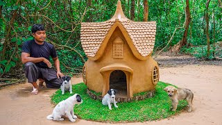 Building a doghouse for puppies - Rescue dogs by Wilderness TV 154,819 views 4 months ago 12 minutes, 34 seconds