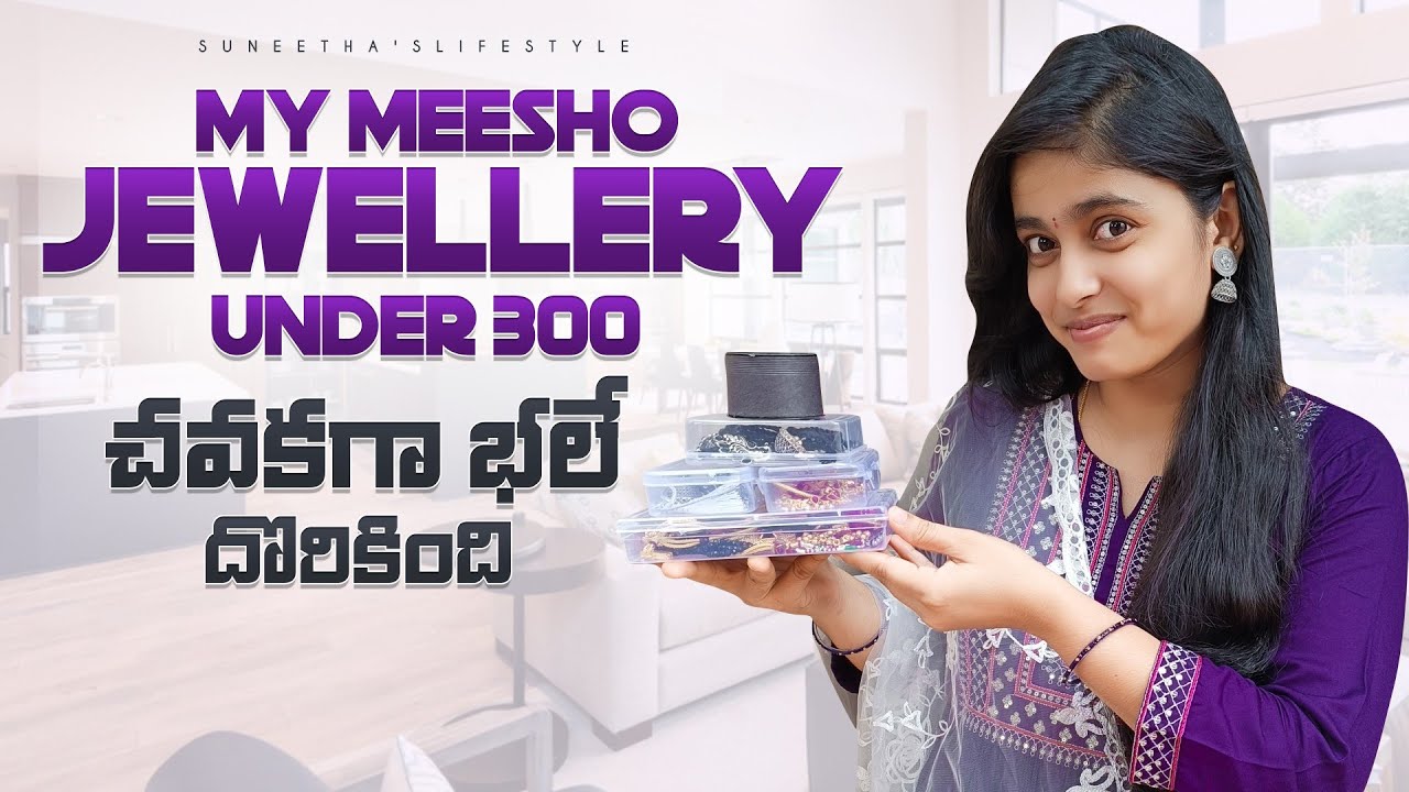 meesho jewellery under 300/ meesho gold plated jewellery meesho