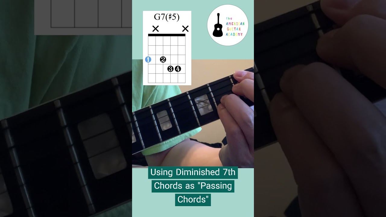 Using Diminished 7th Chords as Passing Chords