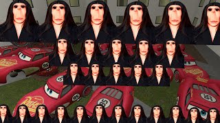 Rosalia army vs too much lightning mcqueen nextbot gmod