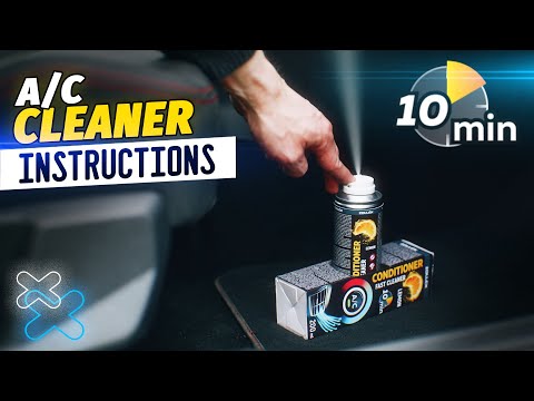 Очиститель автокондиционеров Zollex Air Conditioner Fast Cleaner S-200Z одноразовый новый автомобиль 200 мл - миниатюра 2