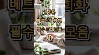 실전 베트남어 기초회화 배우기 #베트남어 #learnvietnamese #베트남여행 #베트남어히엔쌤 #tiếnghàn #베트남어기초 #tienghan #베트남어회화