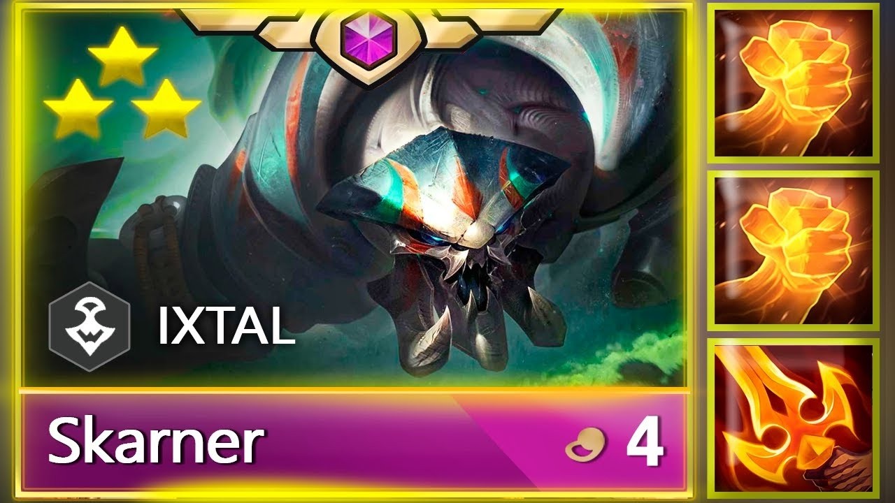 🔥SKARNER 3 - ATURDIMIENTO DE 8 SEG ⭐⭐⭐ en TFT Set 16