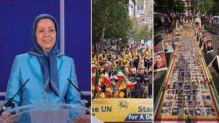 Maryam Rajavi's Message at UN NY Rally: Clerical Regime Doesn't Represent Iranians | Sep 23, 2026