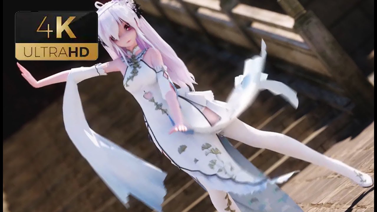 【MMD】Yowane Haku 弱音ハク『 雲裳謠 』