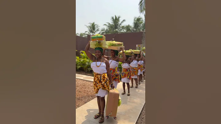 Beautiful Wedding Entrance Ghana Traditional Marriage #wedding #marriage #ghana