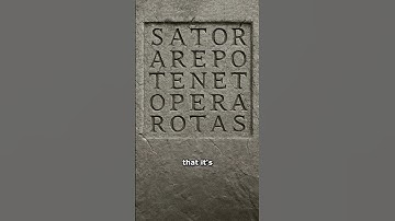 Sator Squares  #ancientrome #latin  #wordpuzzle