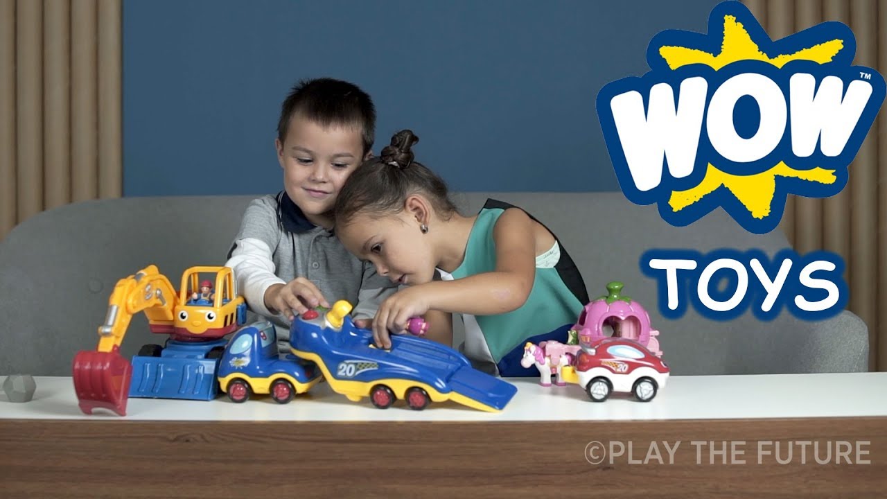 ⁣Детские развивающие игрушки Wow Toys