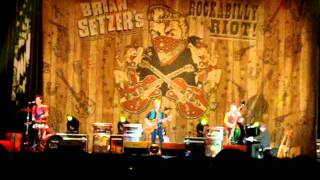 BRIAN SETZER&amp; Slim Jim Phantom &quot;Tennessee Zip&quot; 25 junio 2011 Azkena Rock Rockabilly Riot