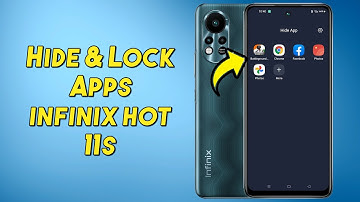 How to Hide & Unhide Apps in Infinix Hot 11s l Tips and tricks