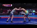 BRONZE FS - 86 kg: A. DAULETBEKOV (KAZ) v. J. SHAPIEV (UZB)