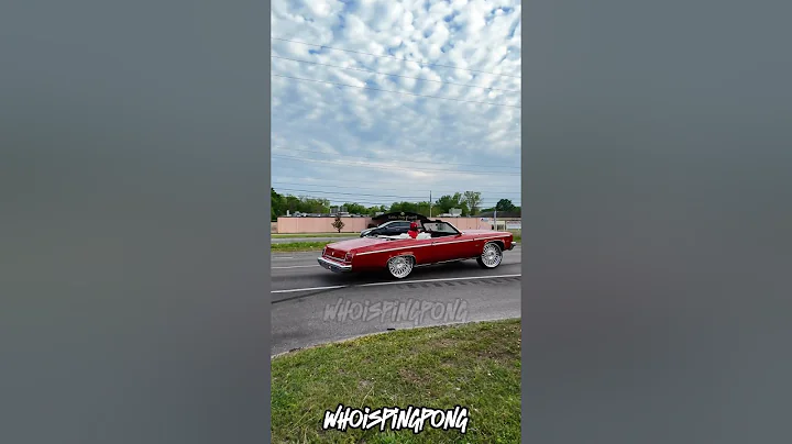 Oldsmobile delta 88 on brushed 28” Forgiato wheels