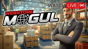 🔴 LIVE - Webstore Mogul | First Look Of This NEW Game