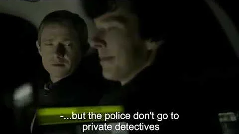 How does Sherlock Holmes describe himself?