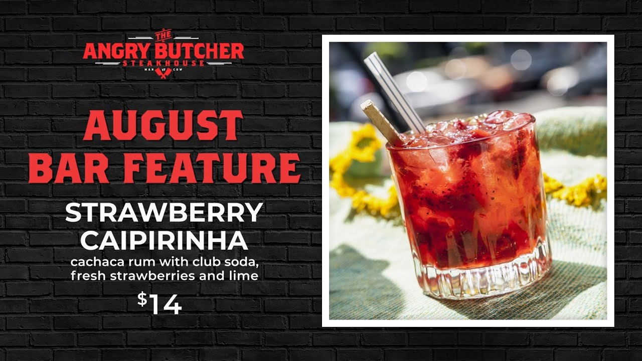 The Angry Butcher - August Bar Feature - YouTube