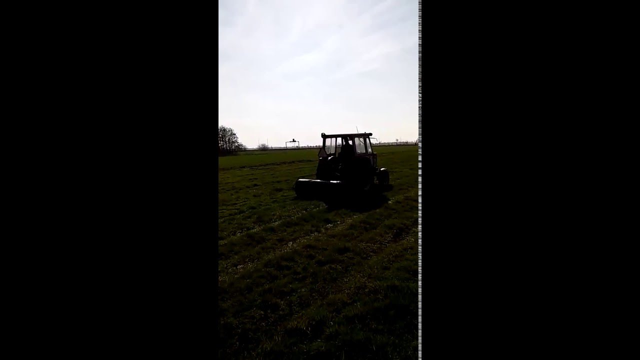 Jonge aan het rollen met een inter 383