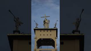 Menara Lonceng Gereja Katolik Santo Yoseph Bambu Pemali Merauke Papua Selatan