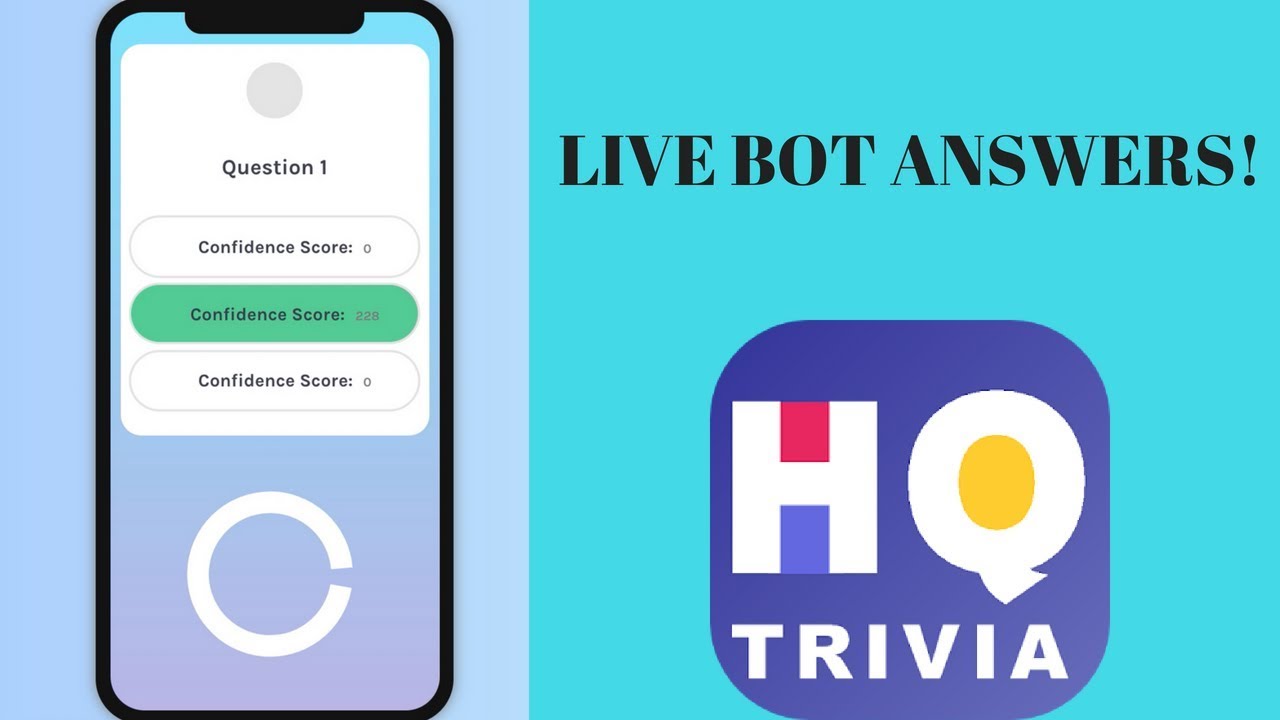 LIVE HQ Bot answers!!! Join the stream to watch and get answers!!! #2