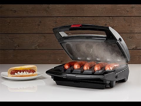 Johnsonville BTG0498 Sizzling Sausage Indoor Electric Grill - Black for  sale online