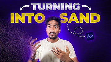 Turning Into Sand | Disintegration Effect | After Effects Tutorial | VisualFX Basics