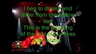 Holiday Lyrics  Green-Day