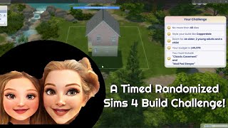 Trying a Timed Randomized Sims 4 Build Challenge